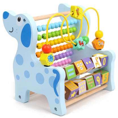 Wooden Bead Maze Montessori Toys Educational Activity for Toddlers 4