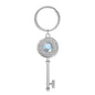 Diamond Inlaid Alloy Keychain Couple Key Charm Set 5
