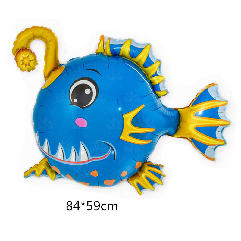 Marine Fish Foil Balloon Set Party Decoration 5pcs 20
