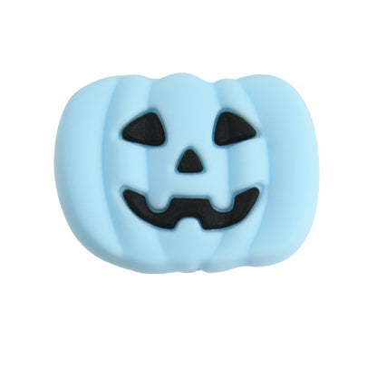 10pcs Silicone Focal Beads Halloween Ghost Bat Skull Pumpkin Designs 62