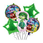 Inside Out Foil Balloon Set Birthday Party Decoration 5pcs 8