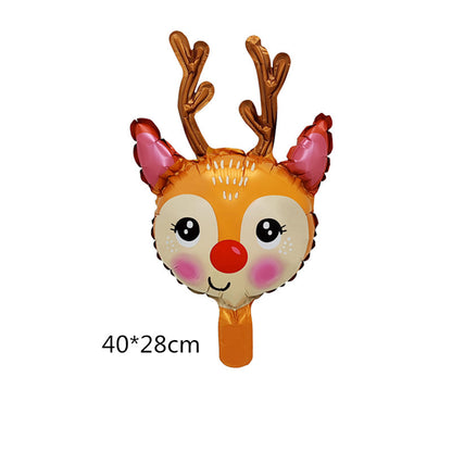 Mini Christmas Foil Balloons Party Decoration Set 50pcs 9