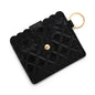 PU Leather Keychain Coin Purse Card Holder Compact Design 20