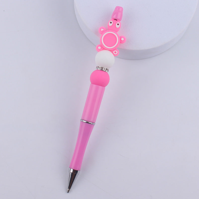 Animal Silicone Beaded Pens Handmade Novelty Ballpoint Pen Gift 29