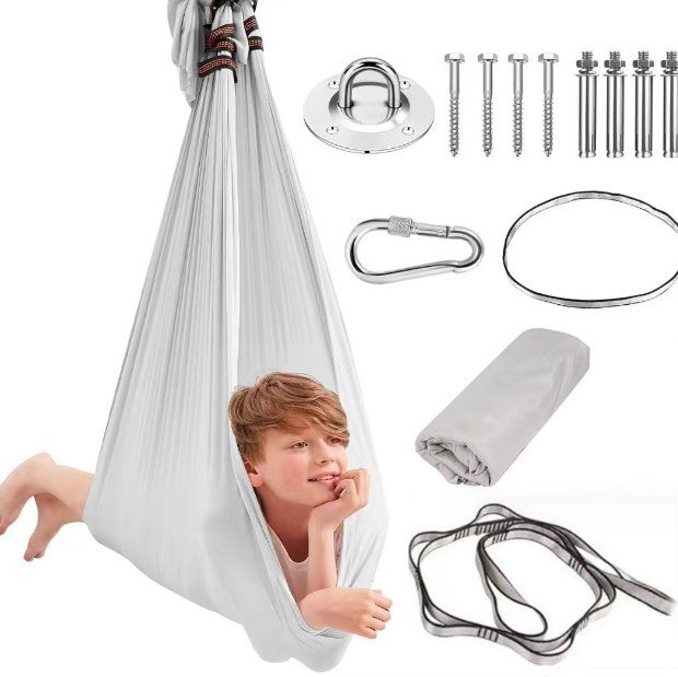 Nylon Sensory Training Swing Hammock for Children 280x150cm 3
