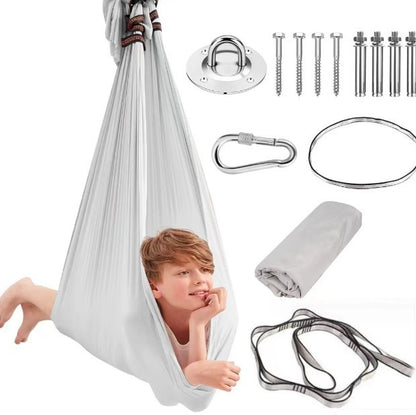 Nylon Sensory Training Swing Hammock for Children 280x150cm 3