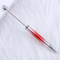 UV Plating Starry Sky Sequins Gradient Beadable Ballpoint Pens DIY Craft Supplies 11