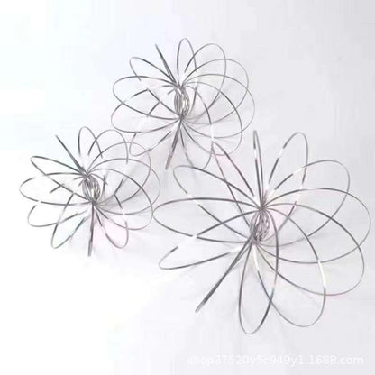 Stainless Steel Magic Bracelet Novelty Toy Diameter 13CM 2