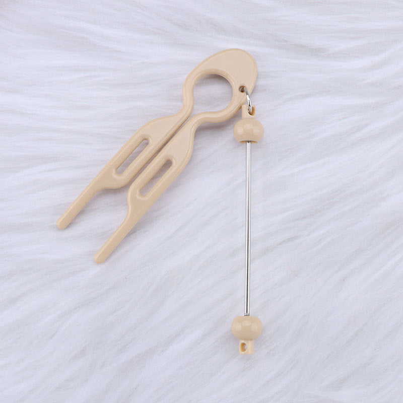 Beadable U Shaped Updo Resin Comb DIY Hair Accessory Craft Supplies 13