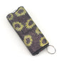 Self Defense Rhinestone Flashlight Electric Shock Keychain 7