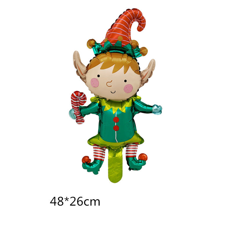 Mini Christmas Foil Balloons Party Decoration Set 50pcs 11