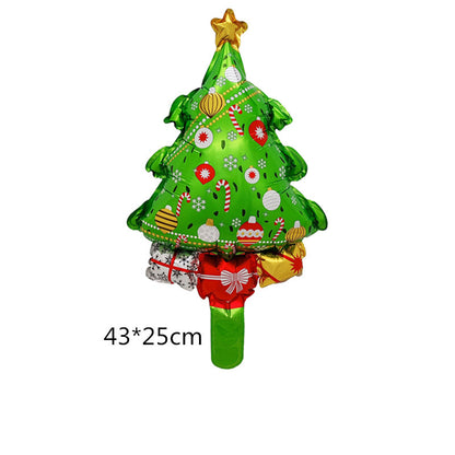 Mini Christmas Foil Balloons Party Decoration Set 50pcs 12