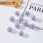 20pcs 16mm Pearl Rhinestone Clay Beads DIY Jewelry Making 10