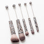 5Pcs Halloween Christmas Beadable Makeup Brush Set DIY Craft Supplies 18