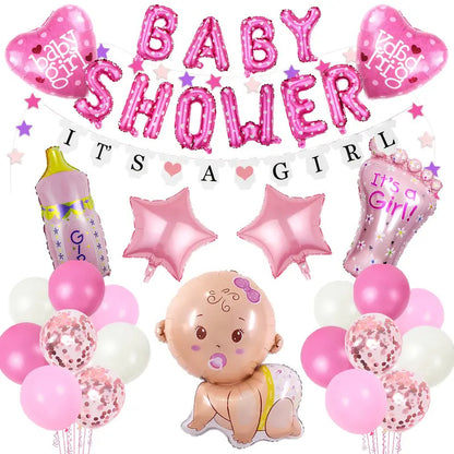 Baby Shower Foil Balloon Set Party Decoration 20x25x2.5cm 5