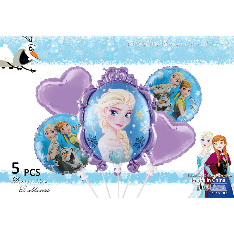 Mermaid Foil Balloon Set Kids Birthday Party Decoration 2 Sets 8