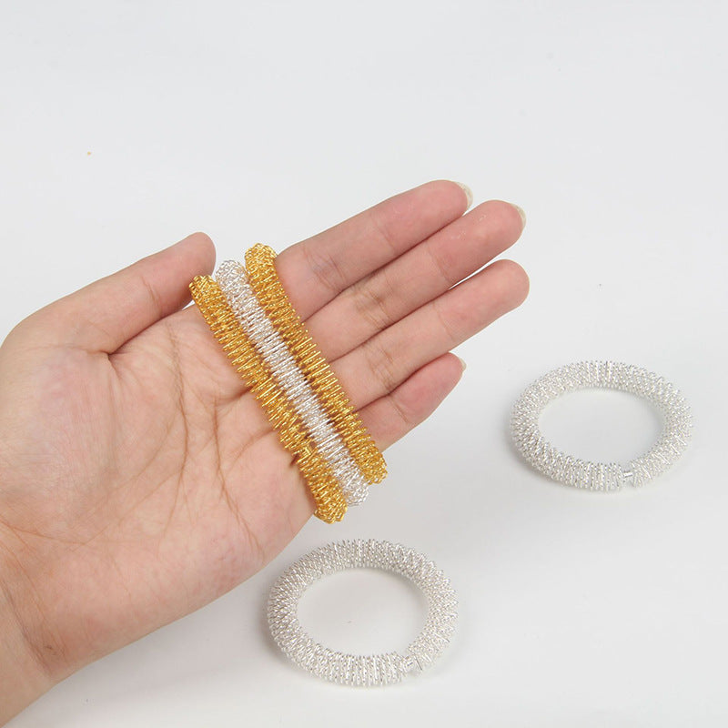 Steel Spiky Sensory Fidget Ring Bracelet 5.5cm Diameter 3