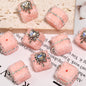 5pcs 21mm Crocore Square Acrylic Beads DIY Bracelet Making 9
