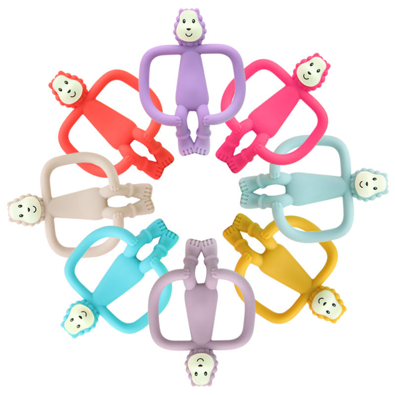 Silicone Lion Shaped Baby Teething Toy 5 Pack 5