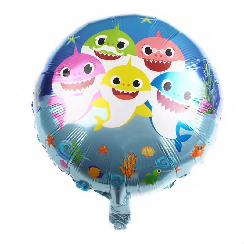 Baby Shark Foil Balloon Set Party Decoration 50pcs 15