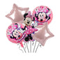 Mickey Minnie Cartoon Foil Balloon Set Birthday Party Decoration 4