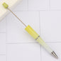 UV Electroplating Beadable Ballpoint Pens DIY Craft Supplies
