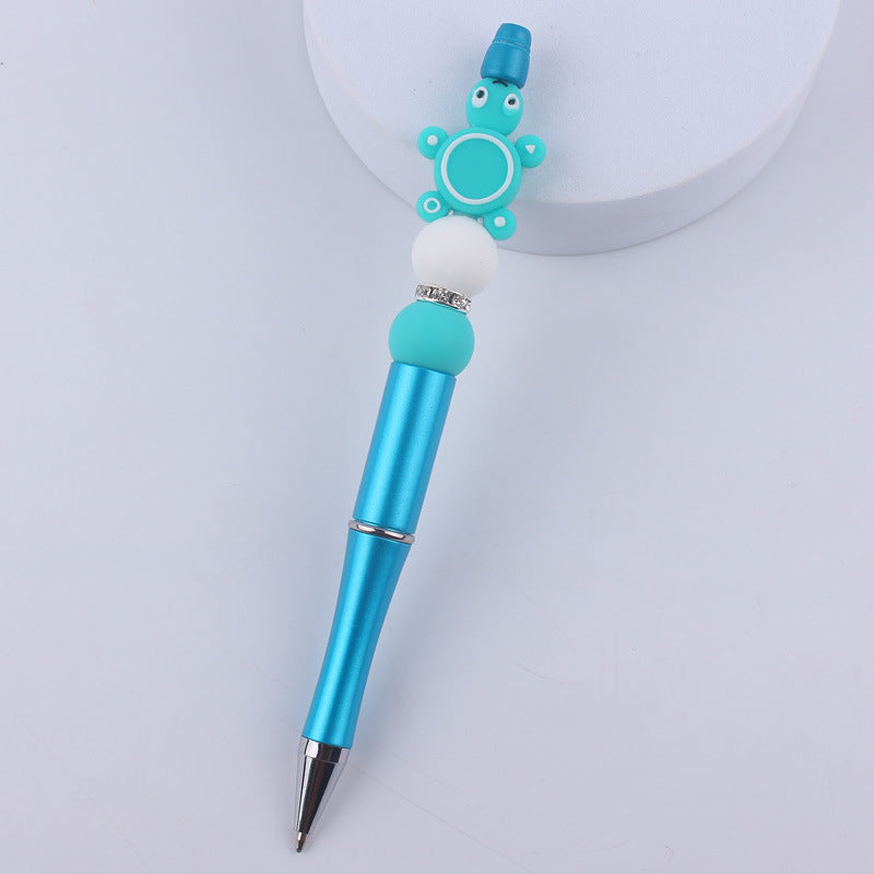 Animal Silicone Beaded Pens Handmade Novelty Ballpoint Pen Gift 32
