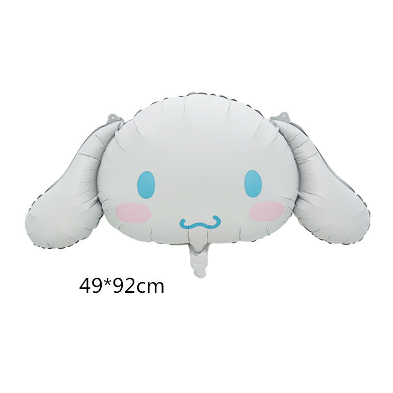 Sanrio Kuromi Melody Foil Balloons Birthday Party Decoration 5pcs 33