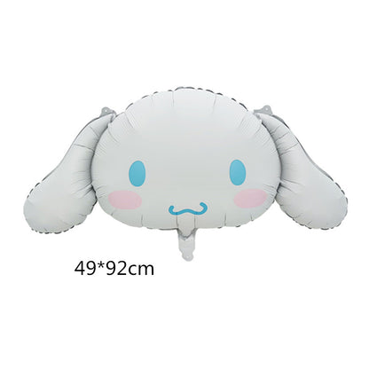 Sanrio Kuromi Melody Foil Balloons Birthday Party Decoration 5pcs 33