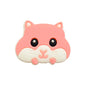 20pcs Silicone Focal Beads Hamster Front Facing Design 9