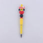 Mom Series Pattern Silicone Beaded Pens Handmade Office School Supplies 7