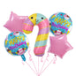 Cute Ice Cream and Candy Foil Balloon Set Birthday Party Decoration 5pcs 11