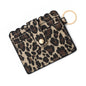 PU Leather Keychain Coin Purse Card Holder Compact Design 12