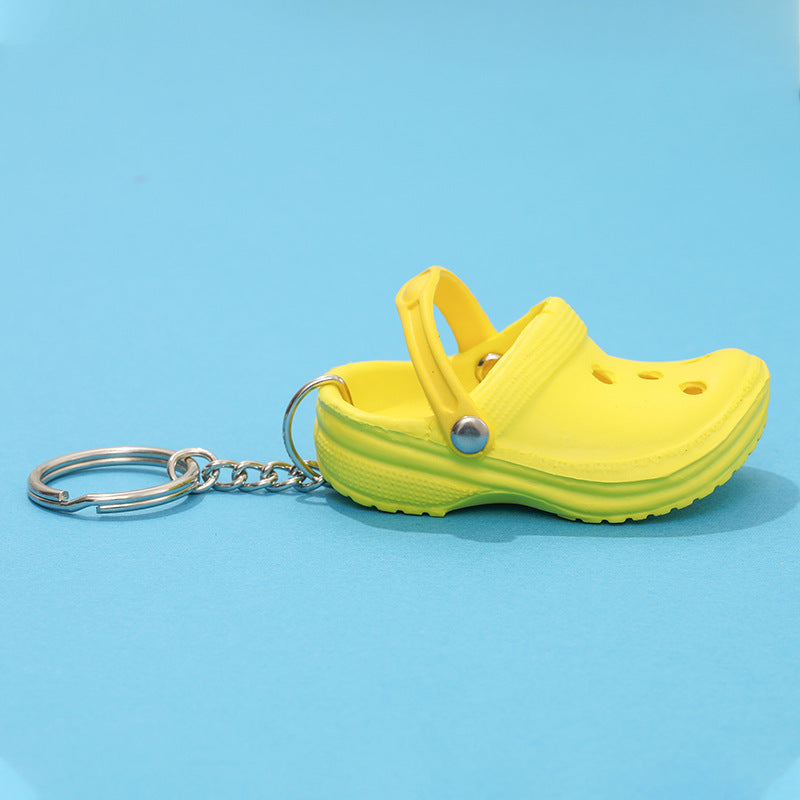 Plastic Slipper Keychain Mini Shoe Charm 3