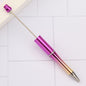 UV Electroplating Beadable Ballpoint Pens DIY Craft Supplies
