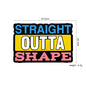 20Pcs Silicone Focal Beads Straight Outta Shape Printed Text Design 2