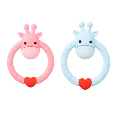 Cartoon Round Deer Silicone Teething Toy for Baby 10
