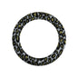 65mm Printed Silicone Beads Rings Multi Color Design 24