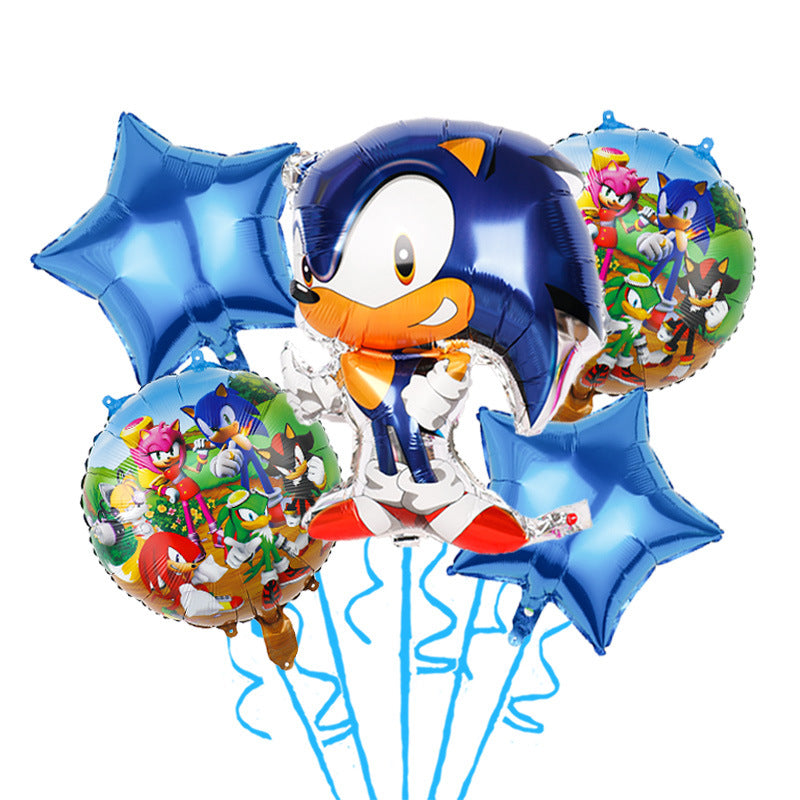Sonic Foil Balloon Set Birthday Party Decoration 22pcs 15