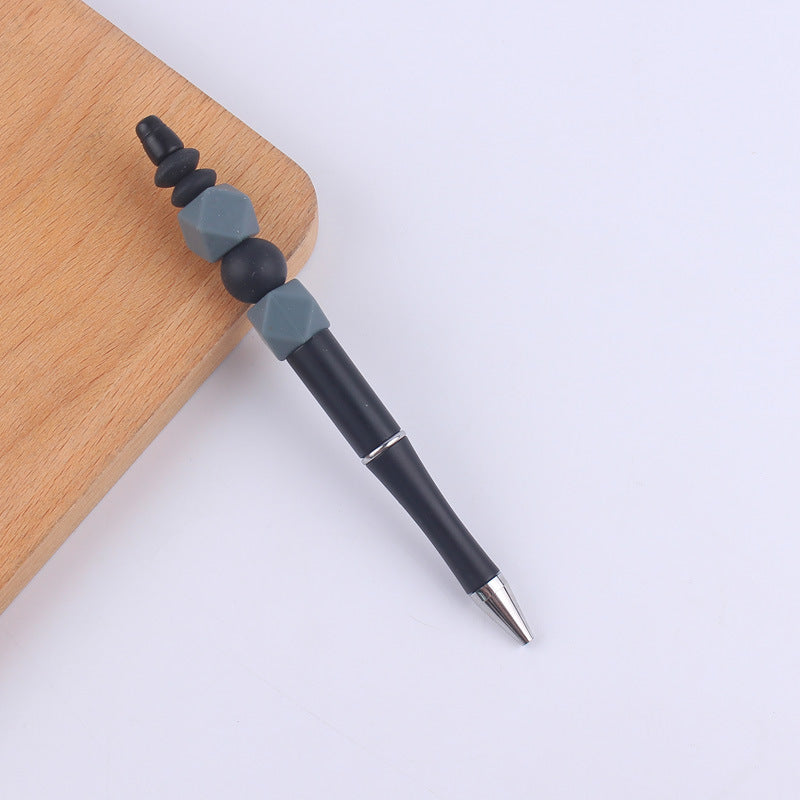 Colored Silicone Beaded Pens Handmade Office School Supplies Set 16