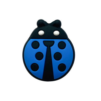 20pcs Silicone Focal Beads Beetle Front Facing Design 11