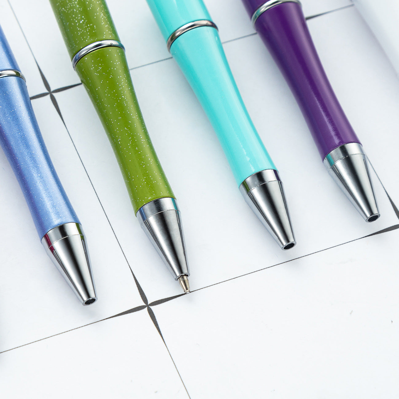 Hollow Empty Tube Beadable Ballpoint Pen DIY Craft Supplies 3
