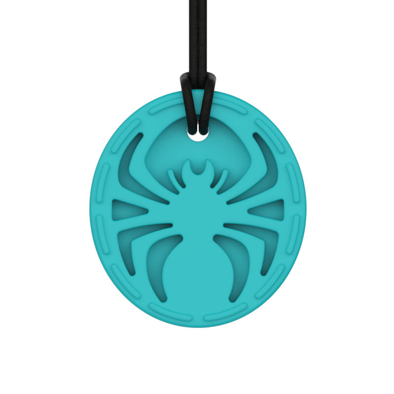 Silicone Spider Pendant Baby Sensory Teething Necklace 5