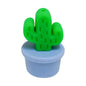 20Pcs Silicone 3D Focal Beads Flowerpot Cactus Fleshy with Colorful Pots 13