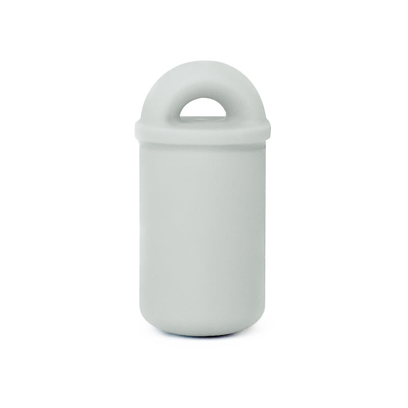 100pcs Silicone Focal Beads Cup Shape Rounded Top 5