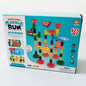 Plastic Marble Run Assembled Three-Dimensional Track Toy 24.5cm 8