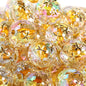 30pcs 16mm Five-Pointed Star Acrylic Beads Dyed Core for Jewelry Making 4