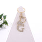 Alloy Diamond Letter Keychain Zinc Alloy Material A to Z Initial 11