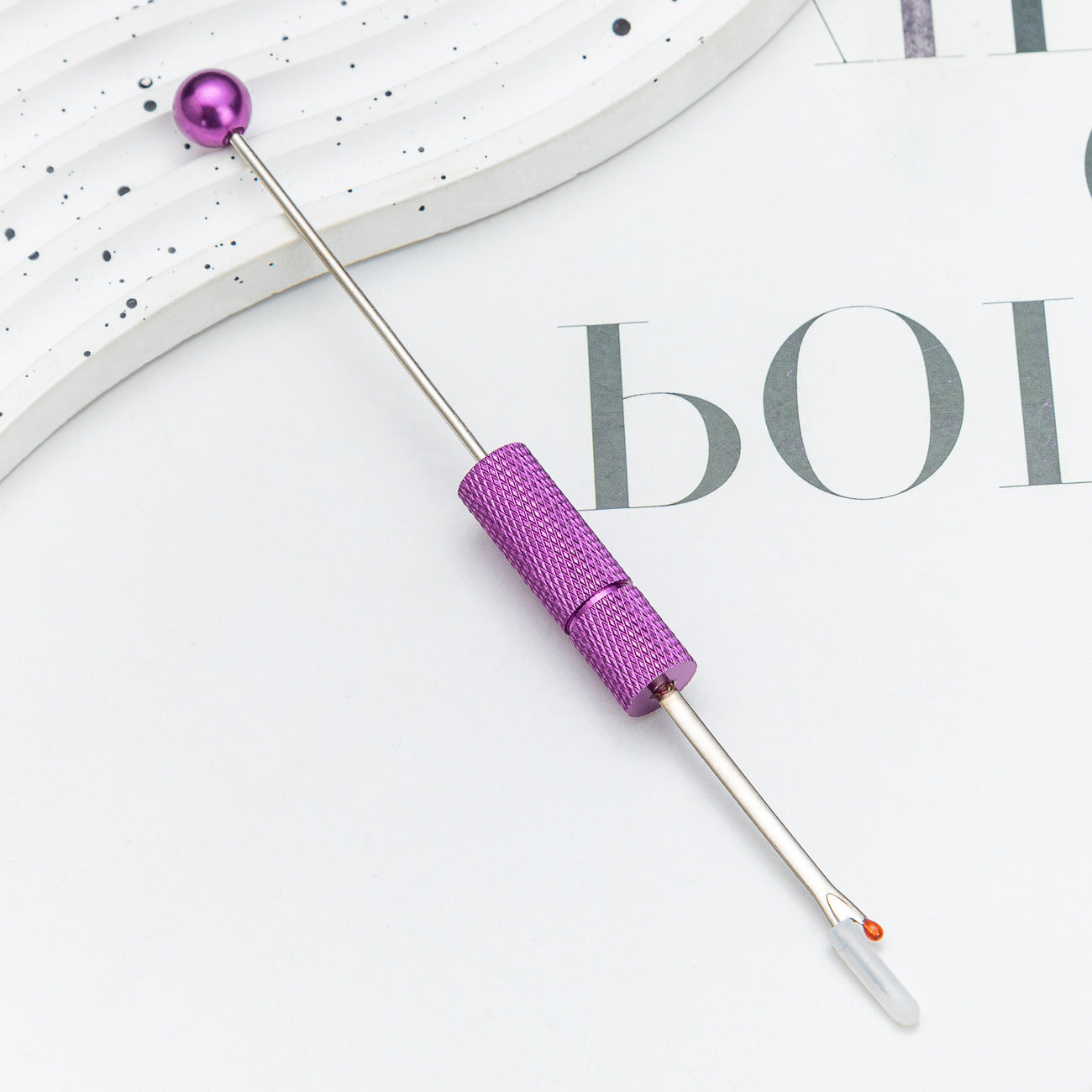 Beadable Seam Ripper DIY Metal Craft Supplies 14.2×1.0cm Size 12