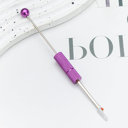 Beadable Seam Ripper DIY Metal Craft Supplies 14.2×1.0cm Size 12